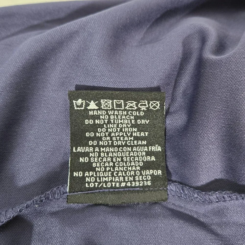 R & M Richards Mother Of The Bride BLUE Sequined Lace Sheer Formal Dress Size 16 - Picture 13 of 17